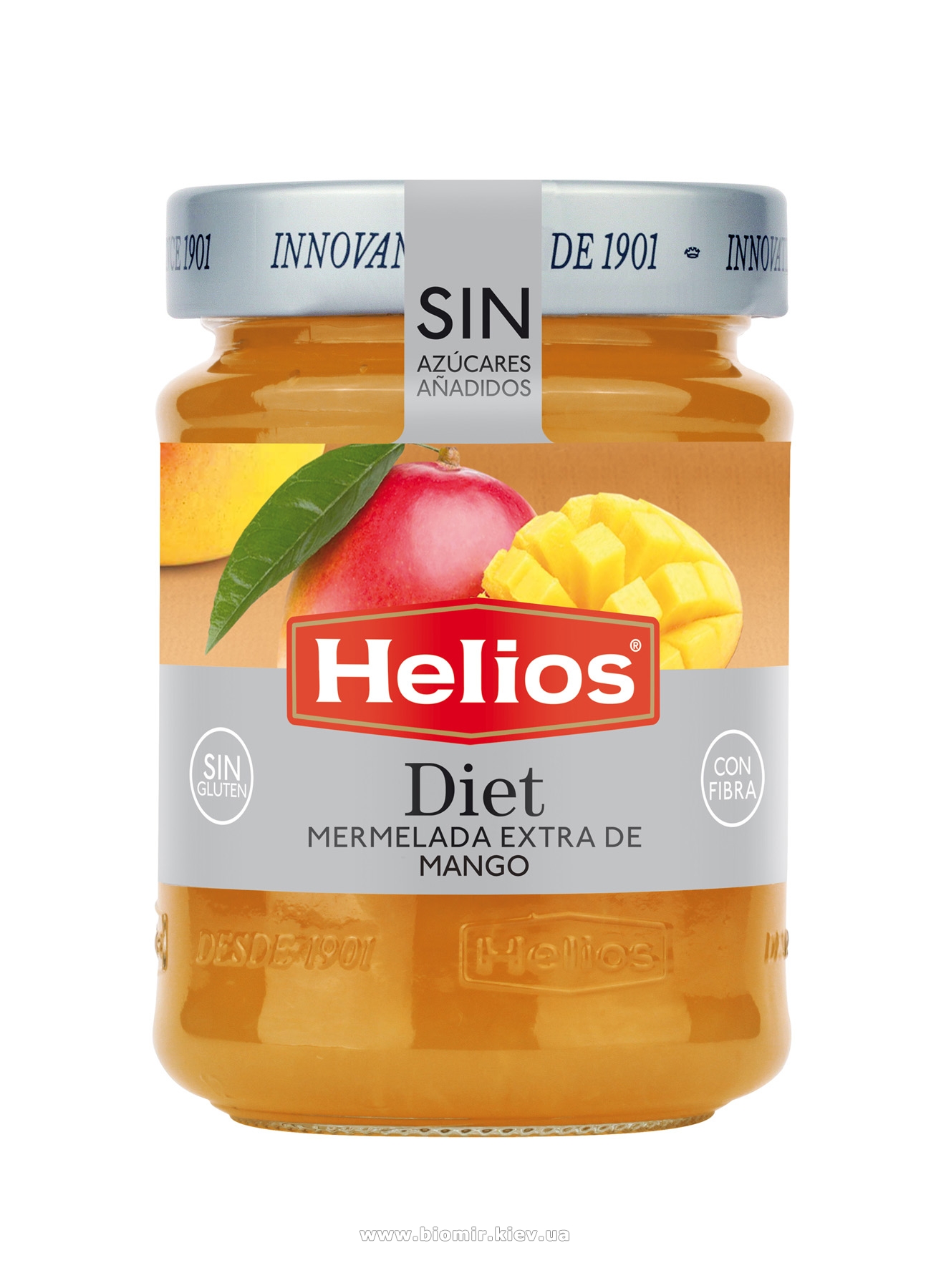 Джем из манго без сахара Helios Diet 280 грамм