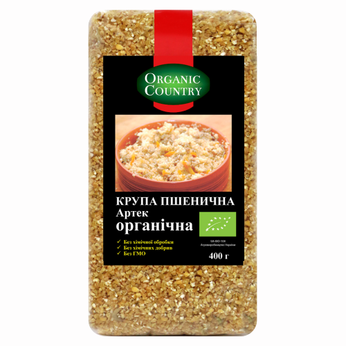 Крупа пшеничная Артек из твёрдых сортов органическая 