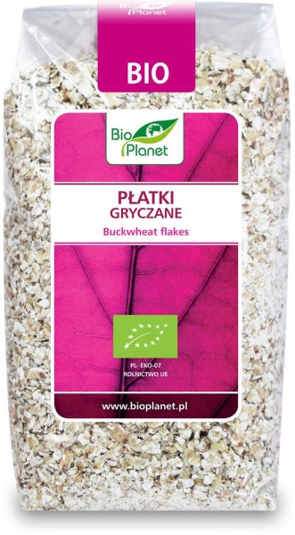 Гречневые хлопья органические Bio Planet