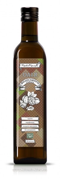 Масло грецкого ореха ТМ МаслоМания
