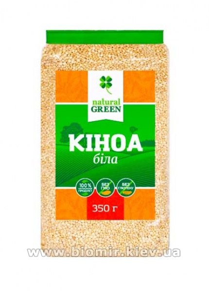 Органическая киноа белая купить с доставкой по Украине