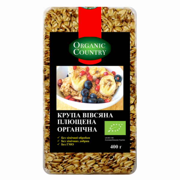 Органическая крупа овсяная плющеная купить