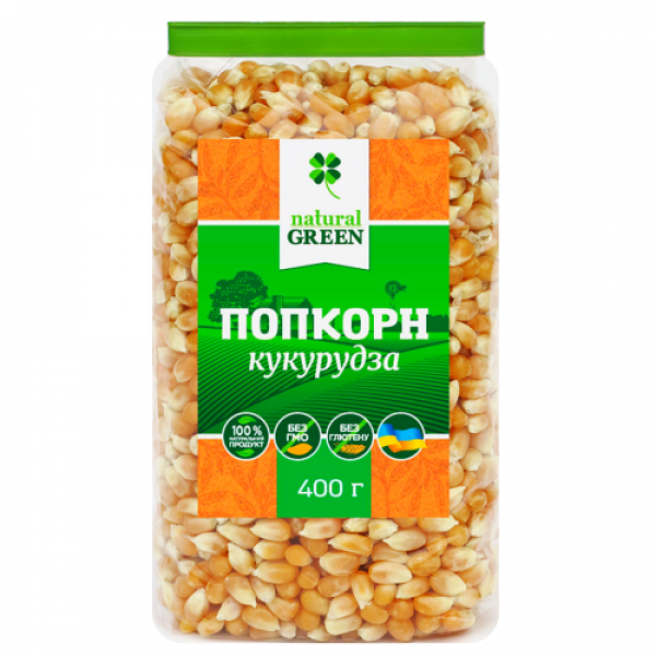 Кукуруза поп-корн, Natural Green