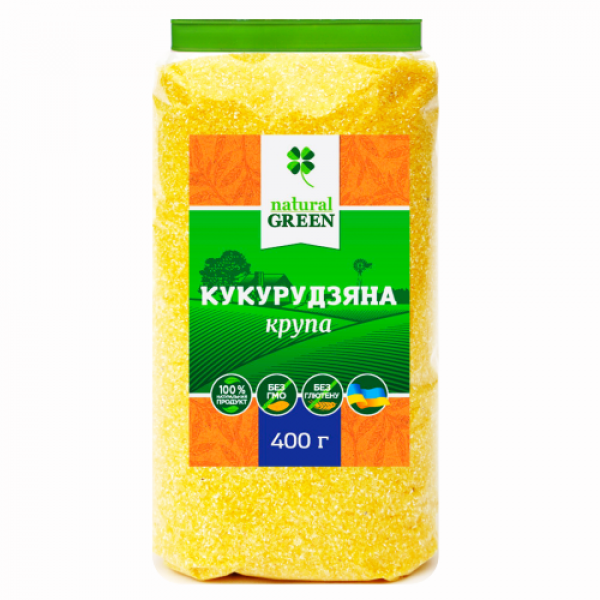 натурал грин кукурузная крупа