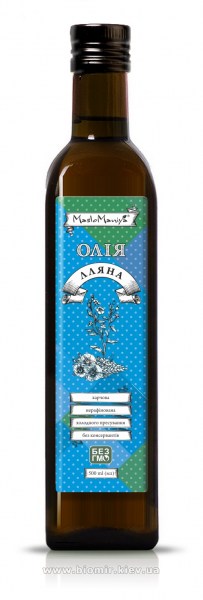 льняное масло ТМ МаслоМания