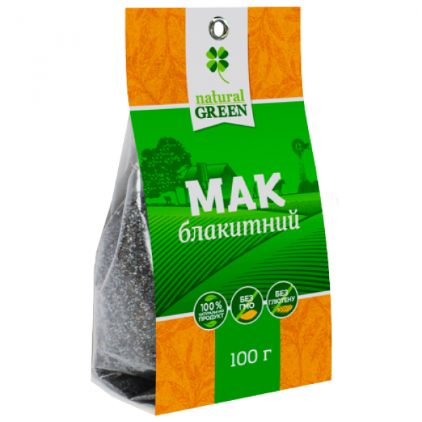 Мак голубой, Natural Green
