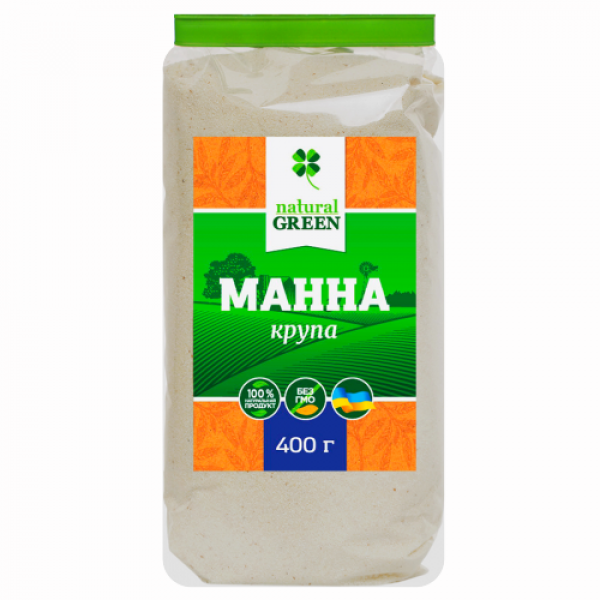купить манную натурал грин