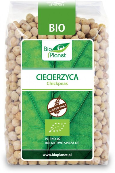 Нут органический, турецкий горох, хумус Bio Planet