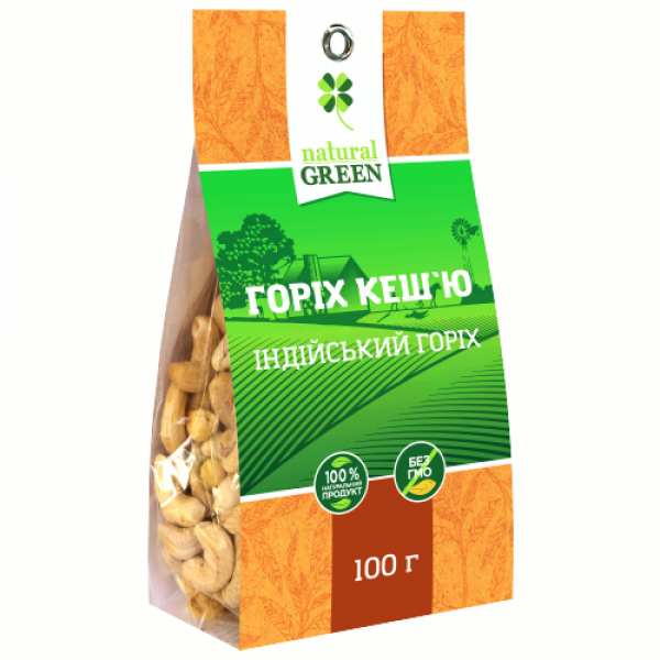 orekh-keshyu-100-g-natural-green