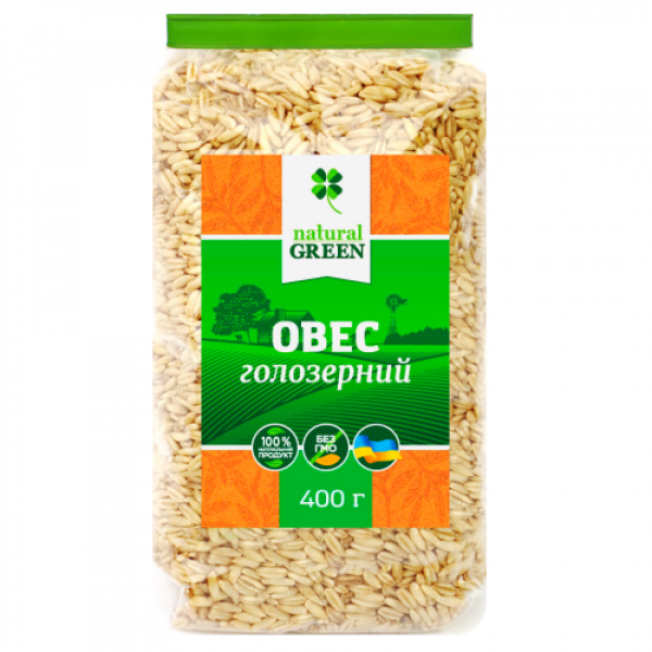 Овес голозерный, Natural Green