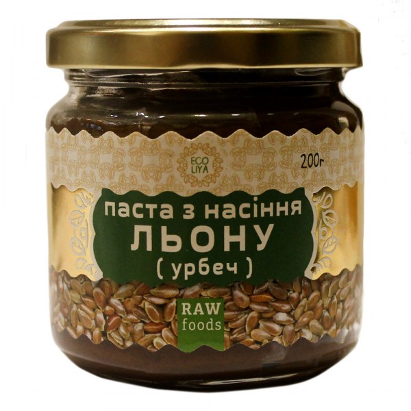 Паста из семян льна (урбеч) фото