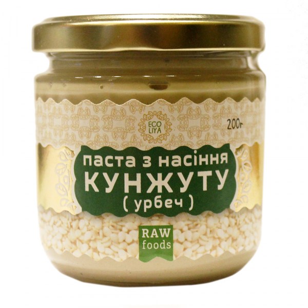 Паста из семян кунжута (урбеч) фото