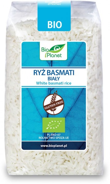 Рис басмати белый органический Bio Planet