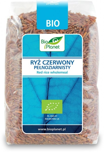 био планет рис красный органический купить