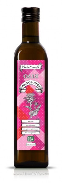Масло расторопши ТМ МаслоМания