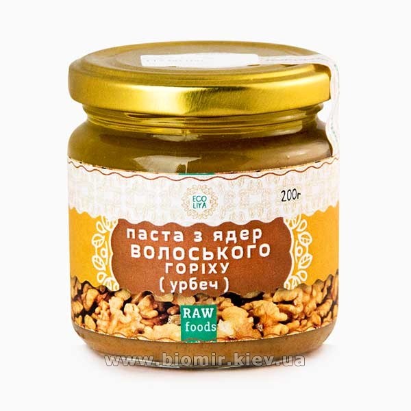 Паста из ядер Грецкого Ореха (урбеч) фото