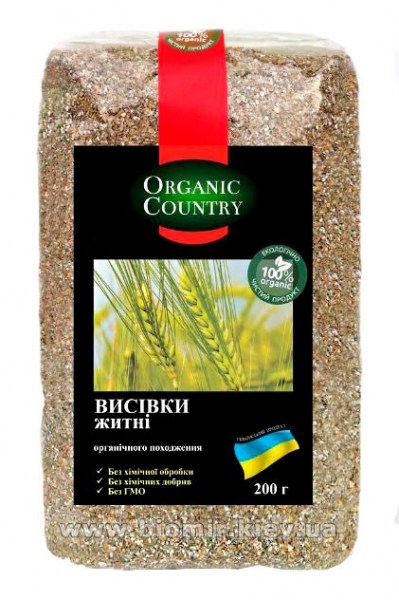  Отруби ржаные органические Organic Country